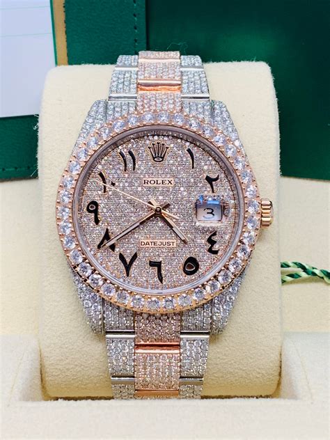 rolex iced out replica|Rolex iced out arabic.